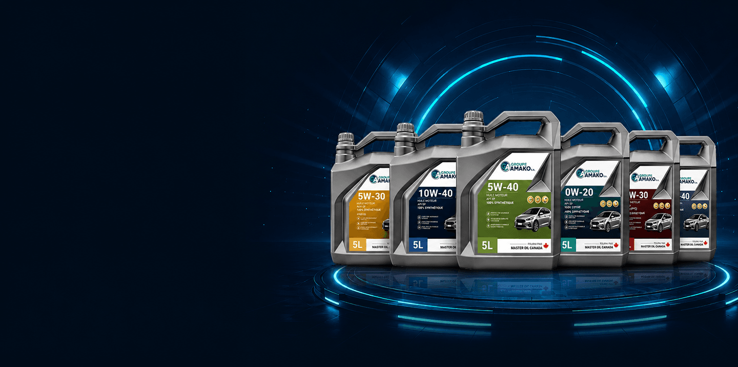 Gamme d’huiles moteur Groupe Amako